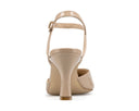 Esmeralda - Zapatillas de Piel Beige, vista 3
