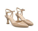 Esmeralda - Zapatillas de Piel Beige, vista 7