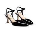 Esmeralda - Zapatillas de Piel Negras, vista 5