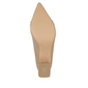 Estela zapatillas de piel beige - vista 6