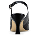Esther zapatillas de charol negras - vista 3