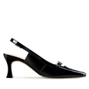 Esther zapatillas de charol negras - vista 4