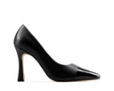 Francesca - Zapatillas de Piel Negras, vista 1