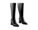 Gala - Botas de Piel Negras, vista 6