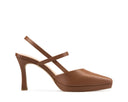 Galia - Zapatillas de Piel Cafés, vista 4