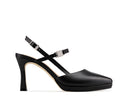 Galia - Zapatillas de Piel Negras, vista 1