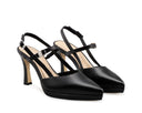 Galia - Zapatillas de Piel Negras, vista 7