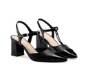 Hela - Zapatillas de Piel Negras, vista 5