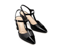 Hela - Zapatillas de Piel Negras, vista 6