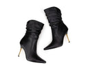Ingrid - Botines de Piel Negros, vista 7