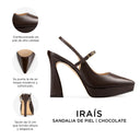 Infografía Iraís Chocolate - detalles y medidas