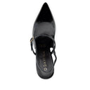Iraís Zapatillas de Piel Charol Negro - vista 5