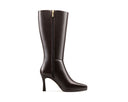 Izel bota alta de piel chocolate - vista 4