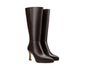 Izel bota alta de piel chocolate - vista 7