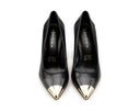 Jazmín - Zapatillas de Piel Negras, vista 7
