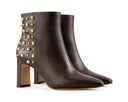 Jessica - Botines de Piel Cafés, vista 5