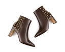 Jessica - Botines de Piel Cafés, vista 7