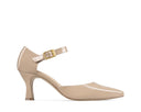 Julissa - Zapatillas de Piel Beige, vista 1