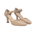 Julissa - Zapatillas de Piel Beige, vista 5
