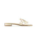Larissa - Sandalias de Piel Champagne, vista 1