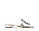 Larissa - Sandalias de Piel Plata, vista 1