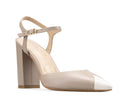 Laura - Zapatillas de Piel Beige, vista 2