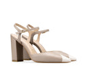 Laura - Zapatillas de Piel Beige, vista 5