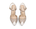 Laura - Zapatillas de Piel Beige, vista 7