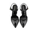 Laura - Zapatillas de Piel Negras, vista 7
