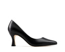 Layla - Zapatillas de Piel Negras, vista 1