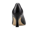 Layla - Zapatillas de Piel Negras, vista 3