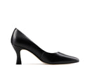 Layla - Zapatillas de Piel Negras, vista 4
