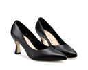 Layla - Zapatillas de Piel Negras, vista 5