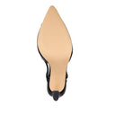 Leslie zapatilla de piel charol negro - vista 6