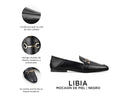 Libia - Flats de Piel Negros, infografía