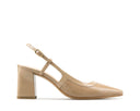 Liliana - Zapatillas de Piel Beige, vista 1
