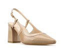 Liliana - Zapatillas de Piel Beige, vista 2