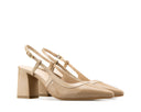 Liliana - Zapatillas de Piel Beige, vista 5