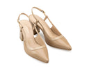 Liliana - Zapatillas de Piel Beige, vista 6