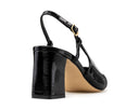 Liliana - Zapatillas de Piel Negras, vista 4