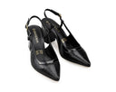 Liliana - Zapatillas de Piel Negras, vista 6