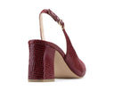 Lilith - Zapatillas de Piel Rojas, vista 4