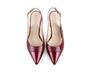 Lilith - Zapatillas de Piel Rojas, vista 7