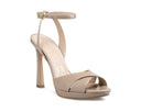 Lily - Tacones de Piel Beige, vista 2