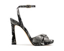 Lily - Tacones de Piel Biak Negros con Blanco, vista 1