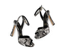 Lily - Tacones de Piel Biak Negros con Blanco, vista 7
