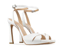 Lily - Tacones de Piel Blancos, vista 5