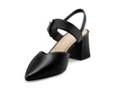 Lizeth - Zapatillas de Piel Negras, vista 3