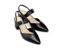 Lizeth - Zapatillas de Piel Negras, vista 6