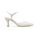Magda - Zapatillas de Piel Marfil, vista 1